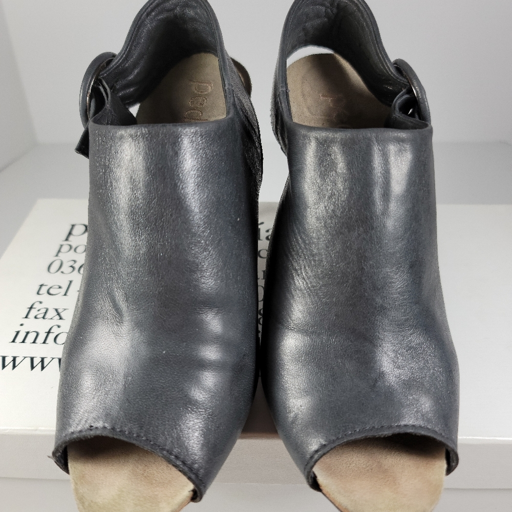 Pedro Garcia Yelena Leather Slingback Pumps - Picture 4 of 12